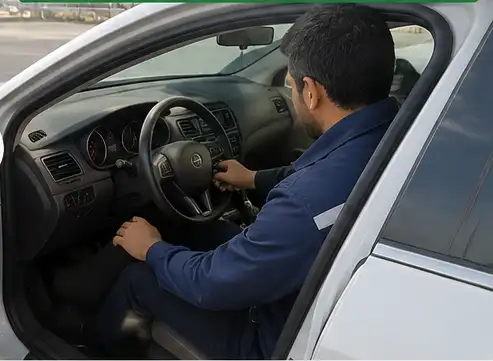 قبل از امداد: بارگیری و مهار چرخ شاسیبلند لوکس در تبریز